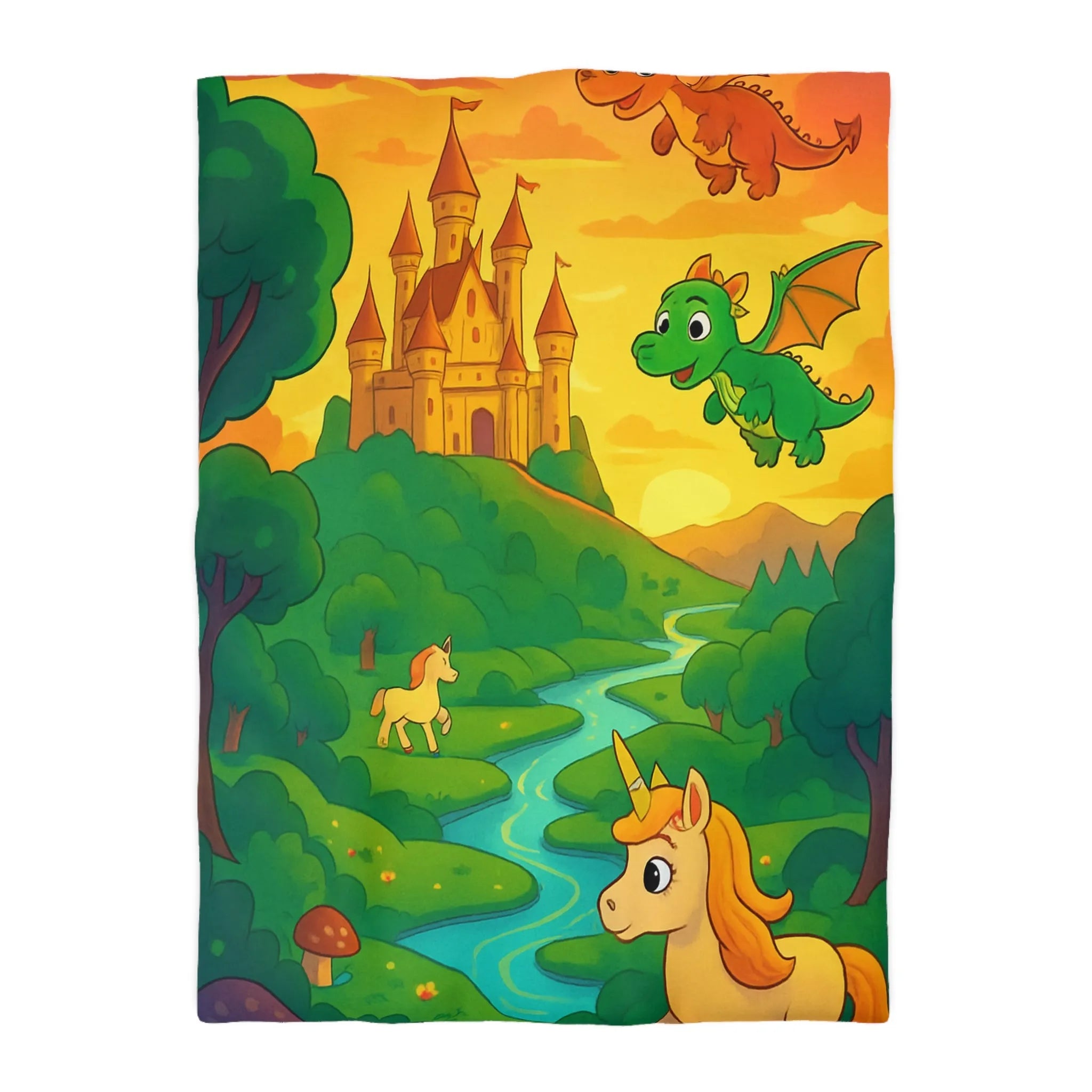 Housse de Couette Microfibre Art Graphique Contemporain Style Décoratif Chambre Tendance