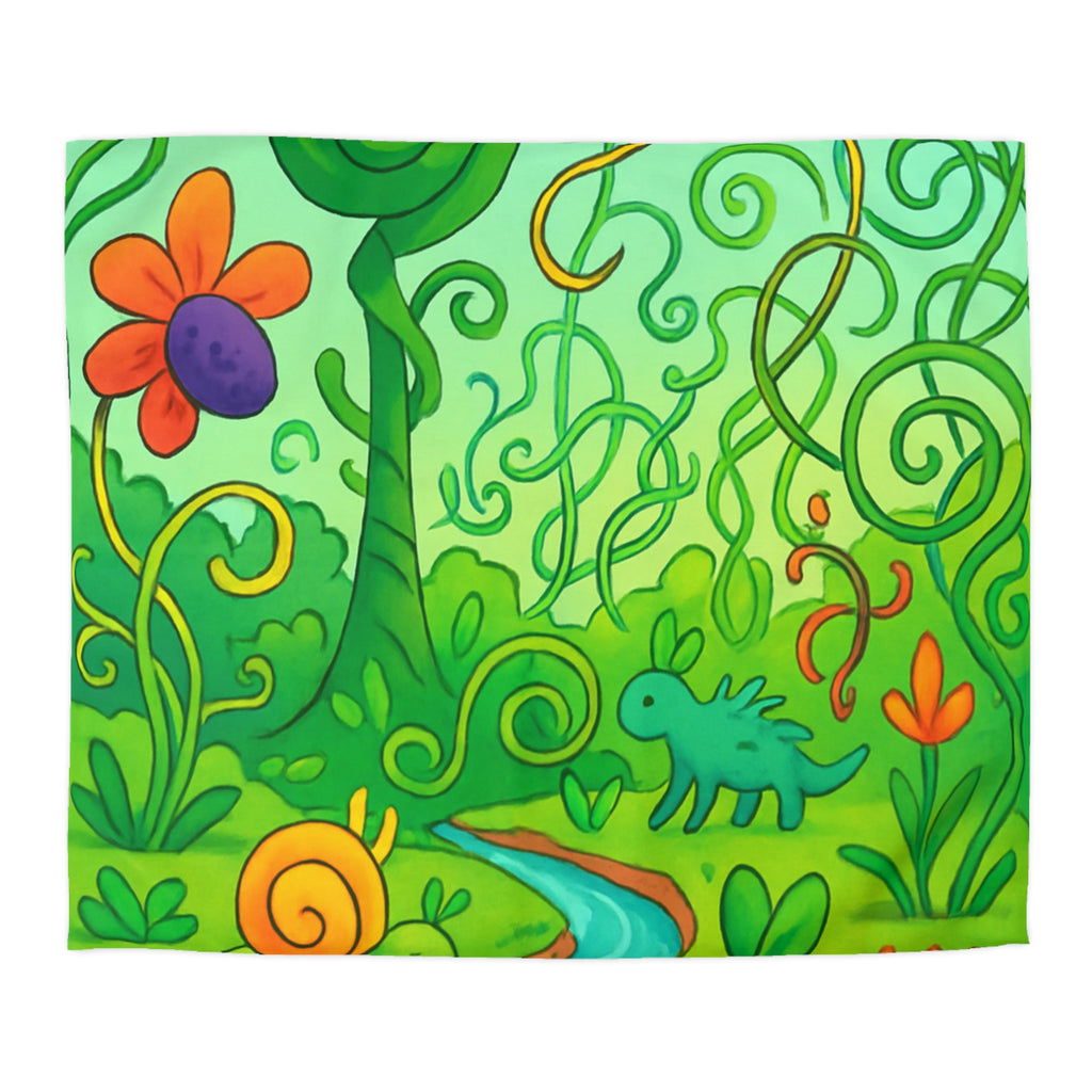 Housse de Couette Microfibre Design Artistique Moderne Décoration Chambre Confort Premium