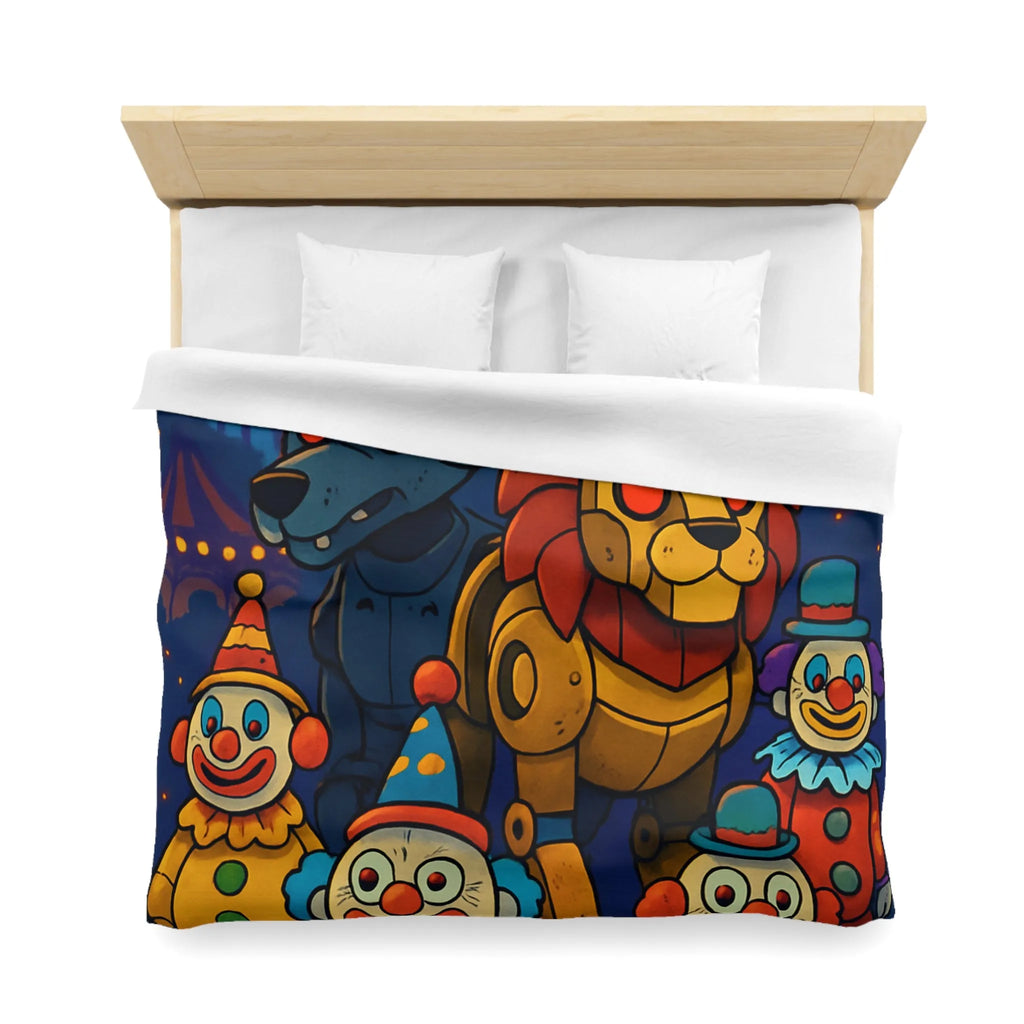 Housse de Couette Microfibre Art Graphique Contemporain Style Décoratif Chambre Tendance