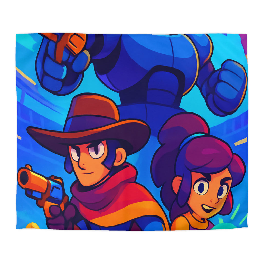 Housse de Couette Microfibre Design Artistique Moderne Décoration Chambre Confort Premium