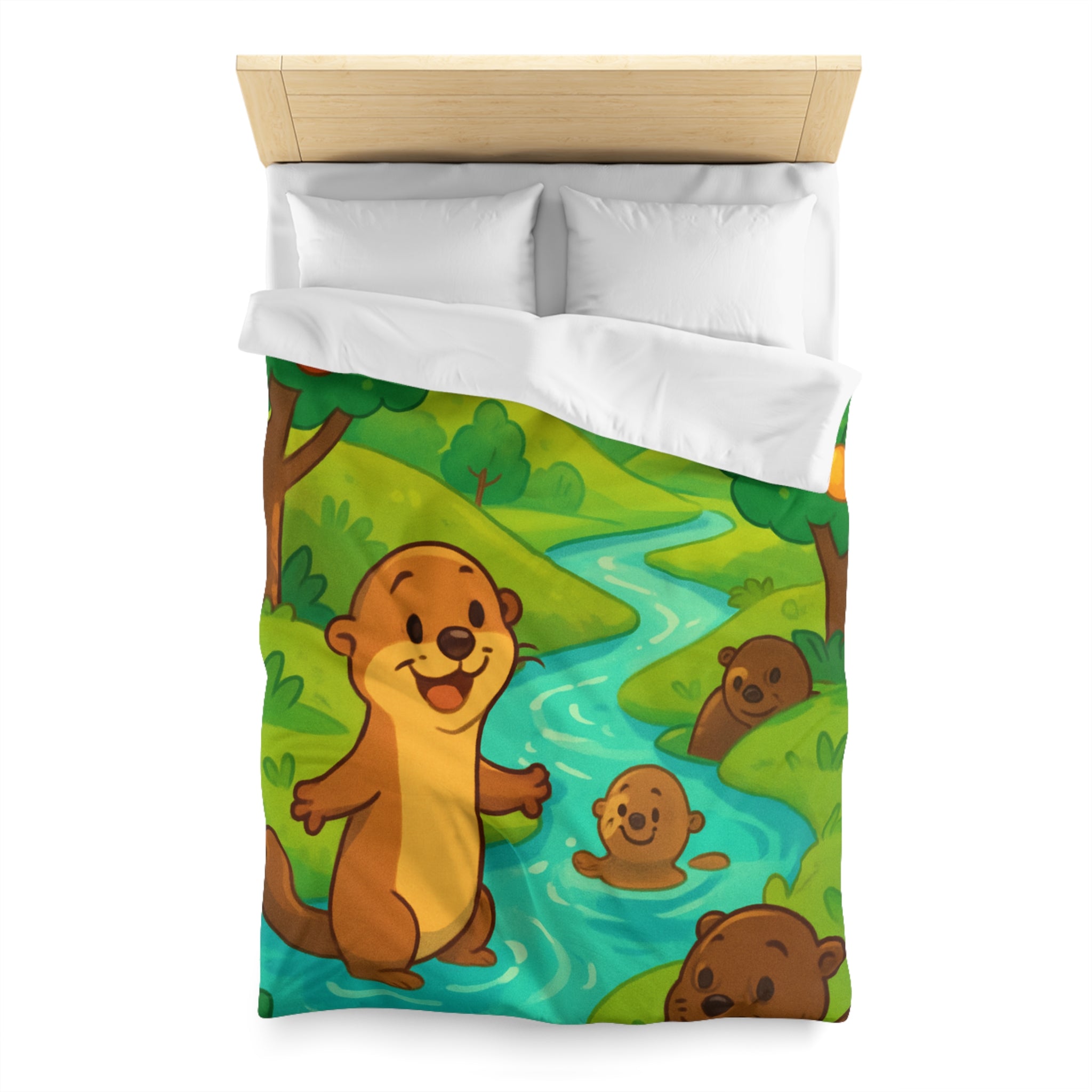 Housse de Couette Microfibre Création Artistique Moderne Design Exclusif Décoration Chambre