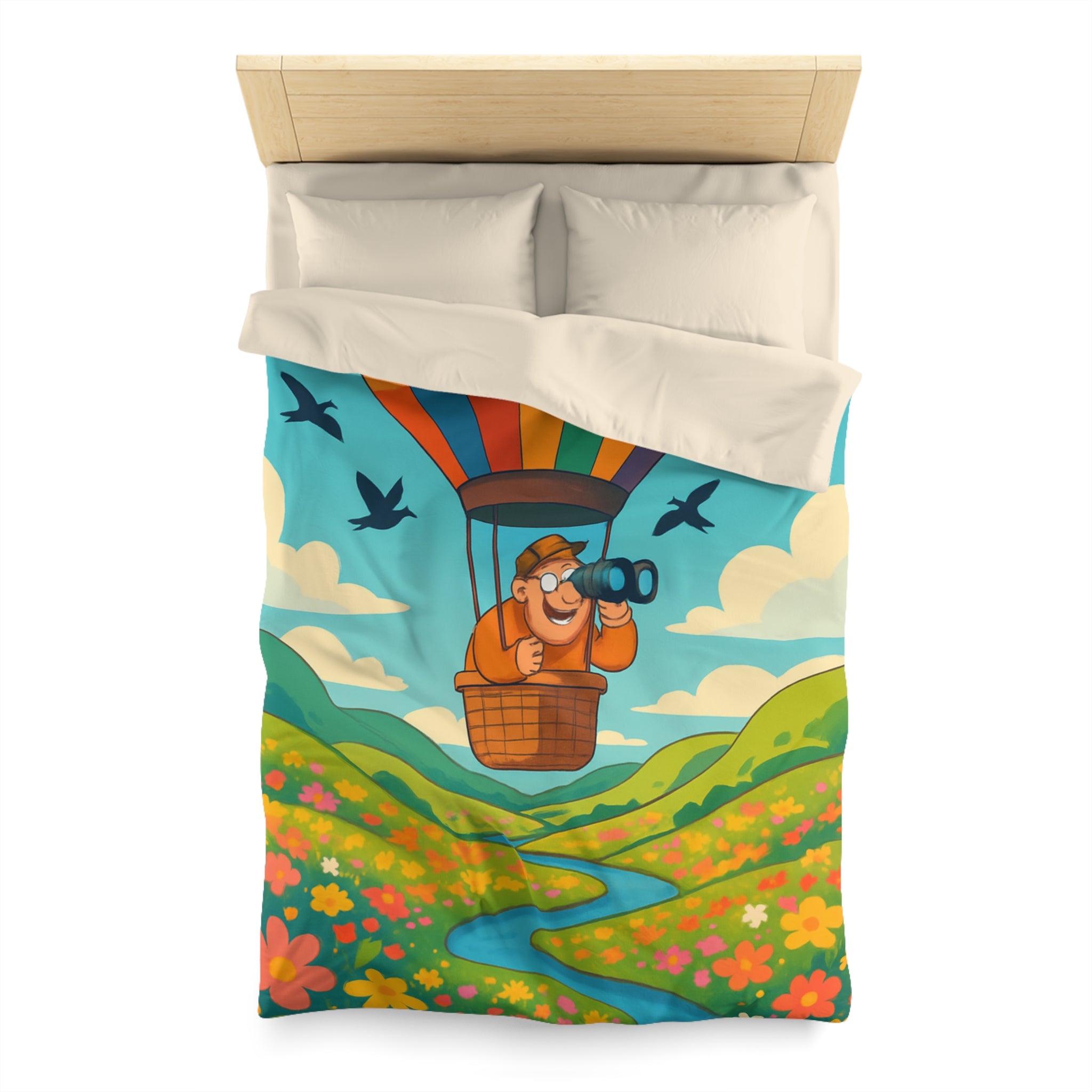 Housse de Couette Microfibre Création Artistique Moderne Design Exclusif Décoration Chambre