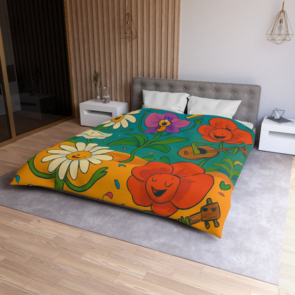 Housse de Couette Microfibre Création Artistique Moderne Design Exclusif Décoration Chambre