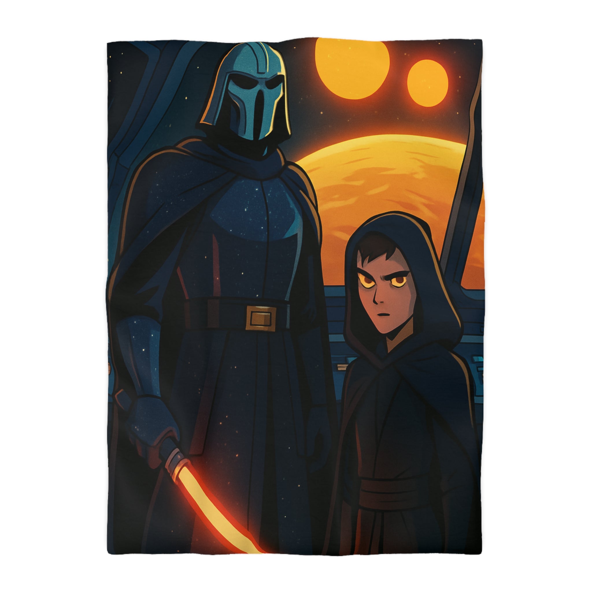 Housse de Couette Microfibre Design Artistique Moderne Décoration Chambre Confort Premium