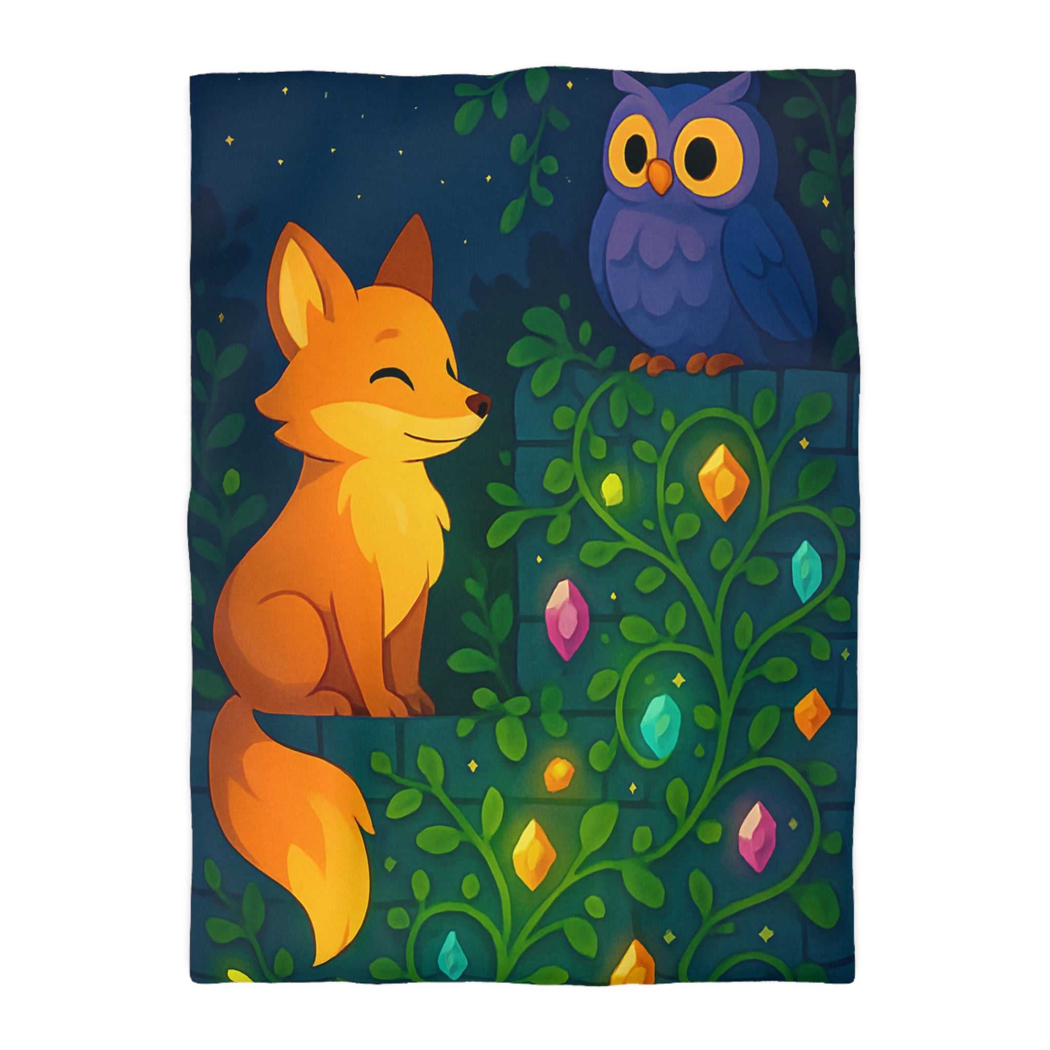 Housse de Couette Microfibre Motif Créatif Original Style Contemporain Chambre Élégante