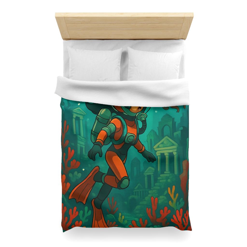 Housse de Couette Microfibre Création Artistique Moderne Design Exclusif Décoration Chambre