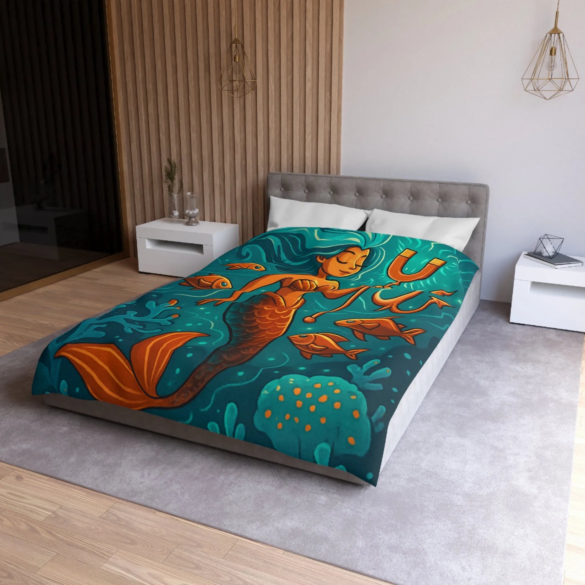 Housse de Couette Microfibre Création Artistique Moderne Design Exclusif Décoration Chambre