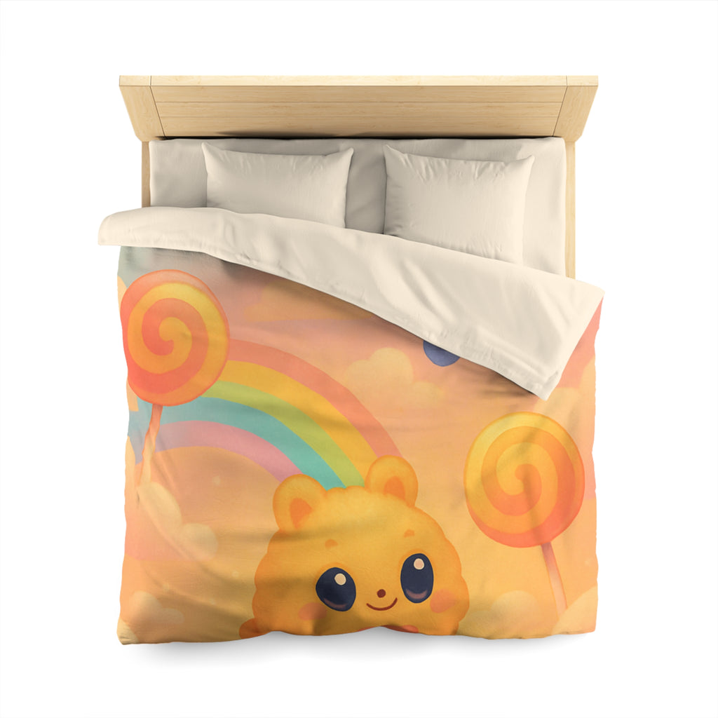 Housse de Couette Microfibre Design Artistique Moderne Décoration Chambre Confort Premium