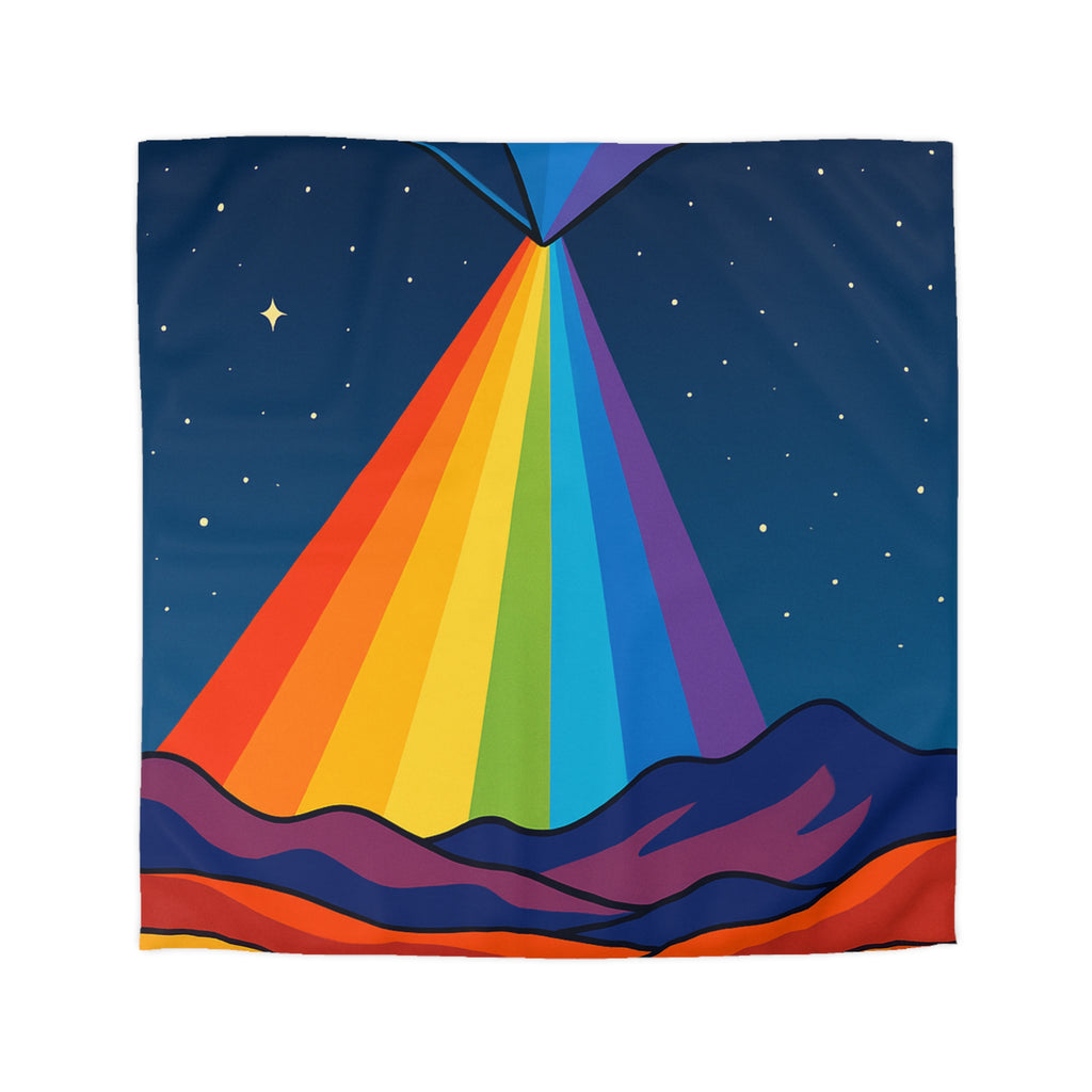 Housse de Couette Microfibre Motif Créatif Original Style Contemporain Chambre Élégante