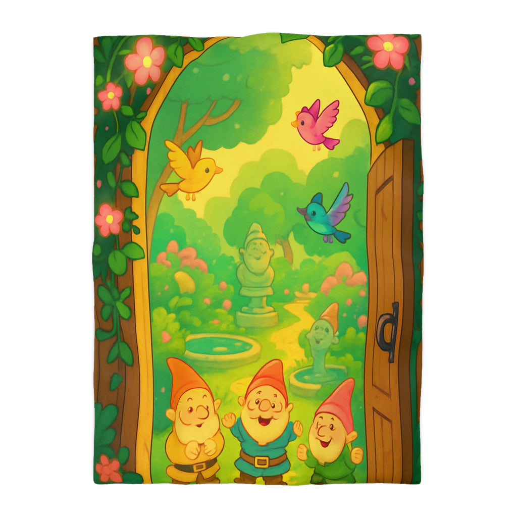 Housse de Couette Microfibre Motif Créatif Original Style Contemporain Chambre Élégante