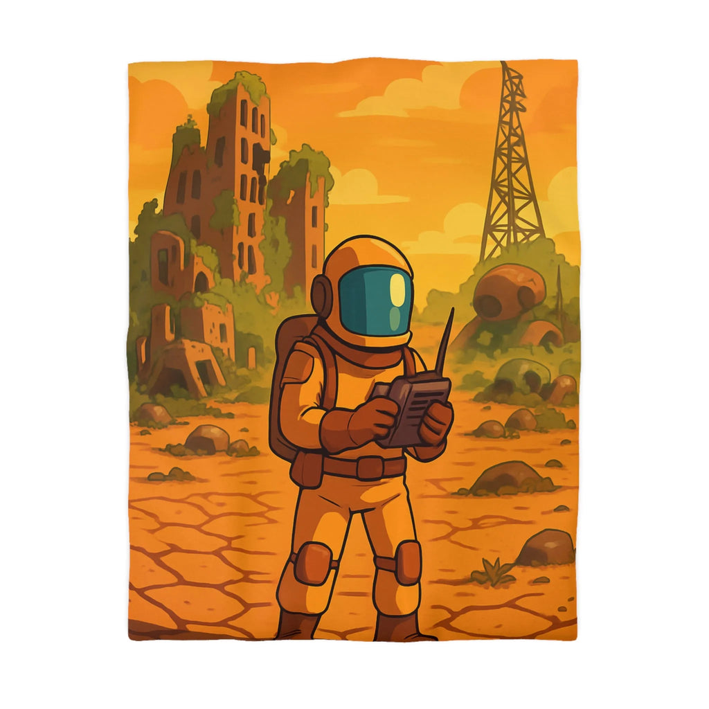 Appréciez l'Aventure Post-Apocalyptique avec un Astronaute dans un Futur Désolé et Mystérieux