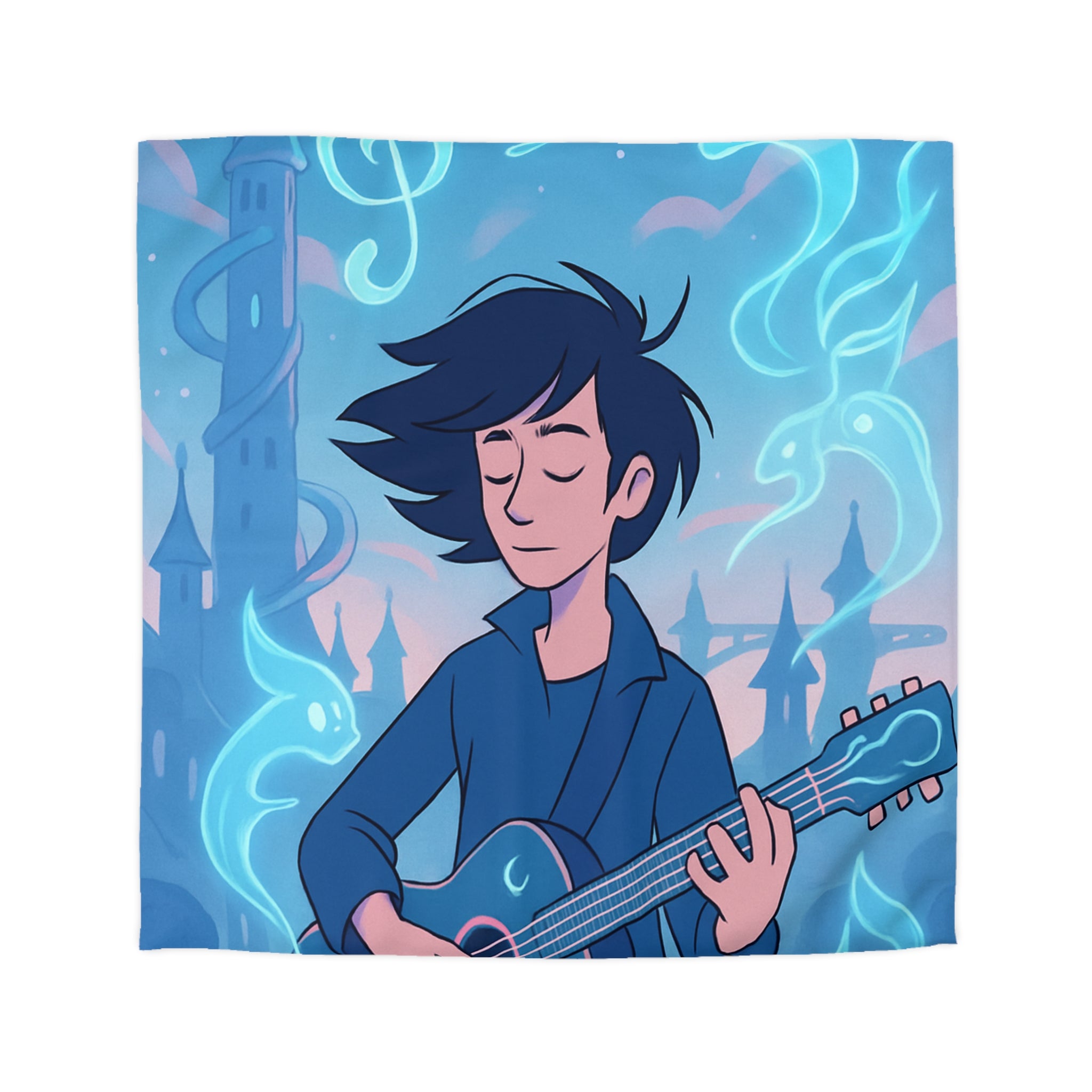 Housse de Couette Microfibre Création Artistique Moderne Design Exclusif Décoration Chambre