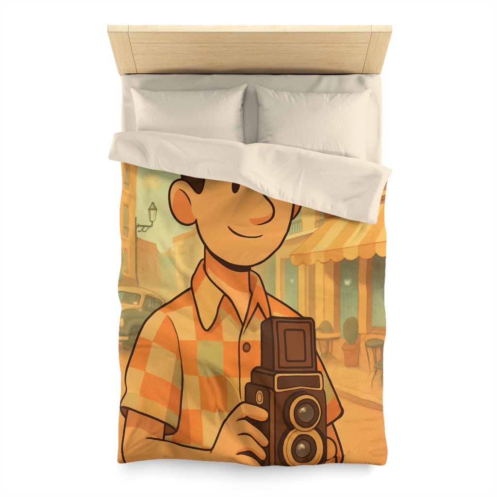 Housse de Couette Microfibre Création Artistique Moderne Design Exclusif Décoration Chambre