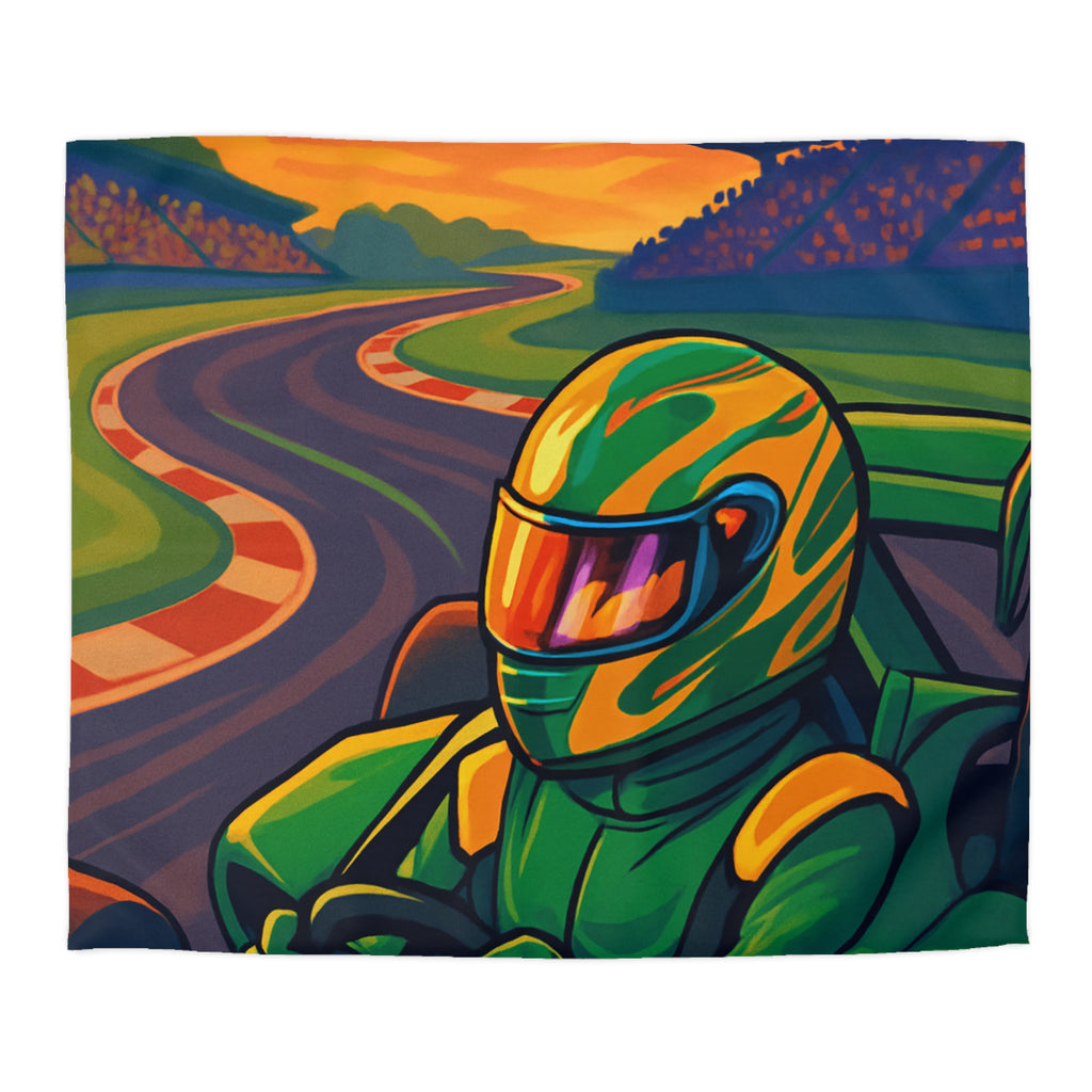 Housse de Couette Microfibre Motif Créatif Original Style Contemporain Chambre Élégante