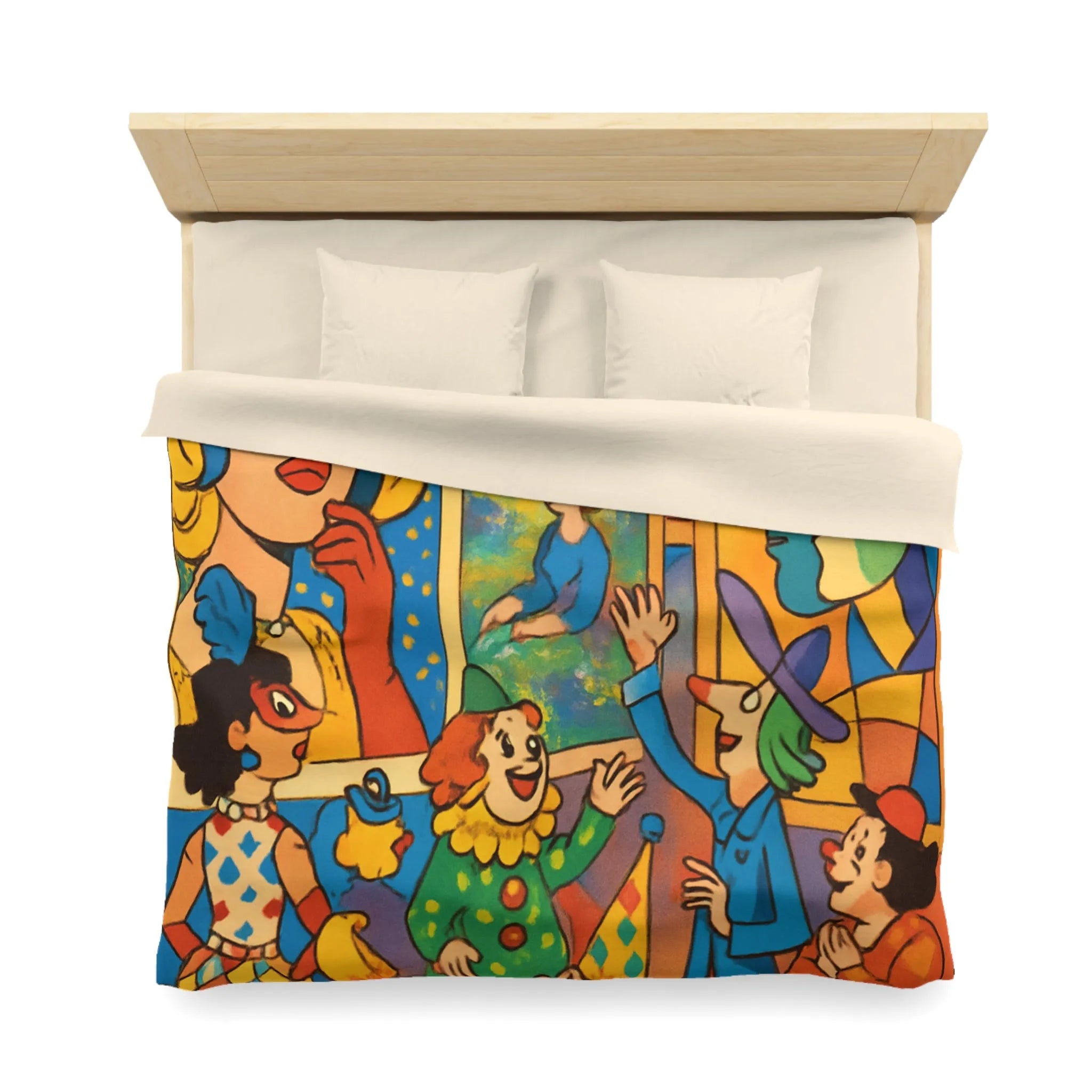 Égayez Votre Chambre avec une Housse de Couette Inspirée de l'Art du Cirque