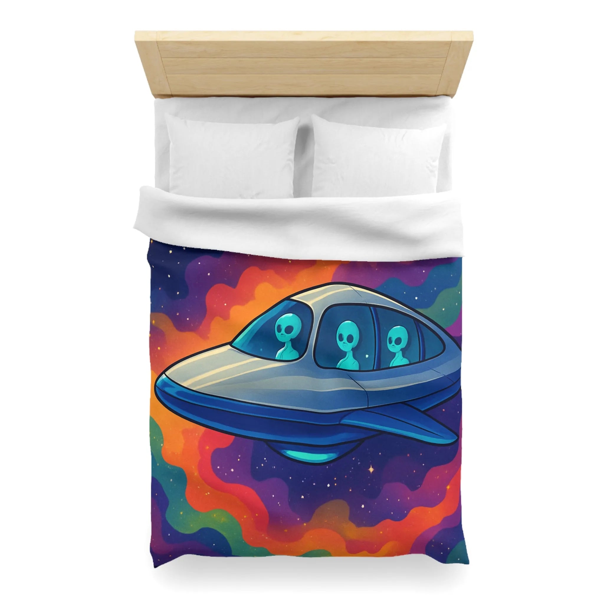 Housse de Couette Microfibre Création Artistique Moderne Design Exclusif Décoration Chambre