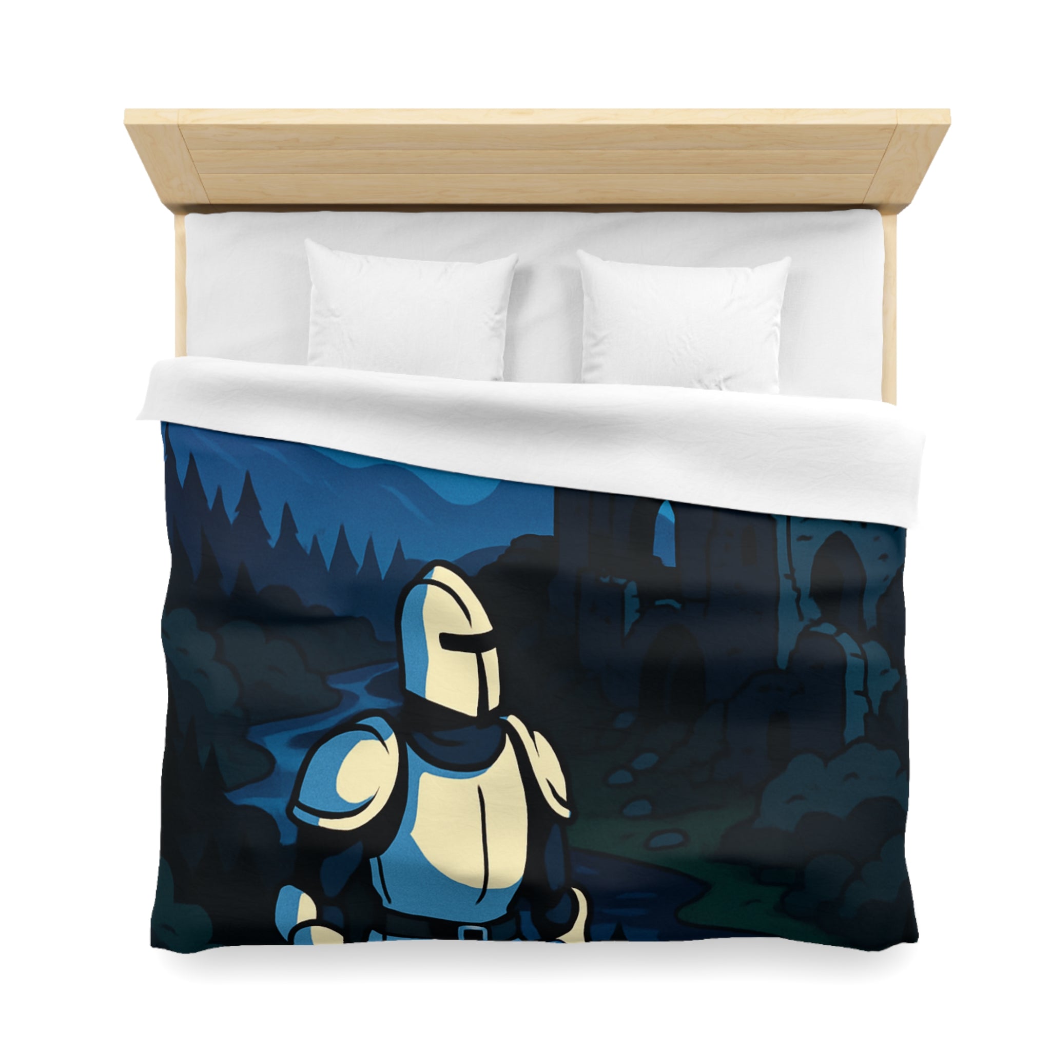 Housse de Couette Microfibre Illustration Unique Design Moderne Décoration Intérieure Raffinée