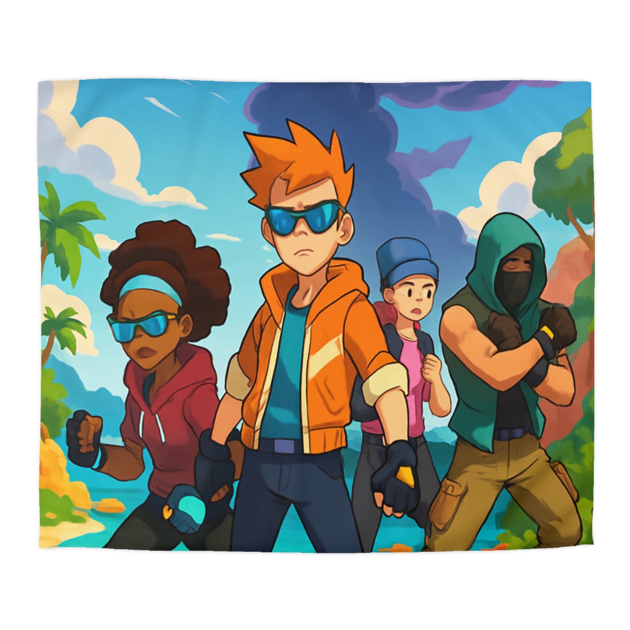 Housse de Couette Microfibre Création Artistique Moderne Design Exclusif Décoration Chambre