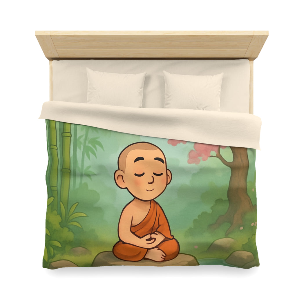 Housse de Couette Microfibre Motif Créatif Original Style Contemporain Chambre Élégante