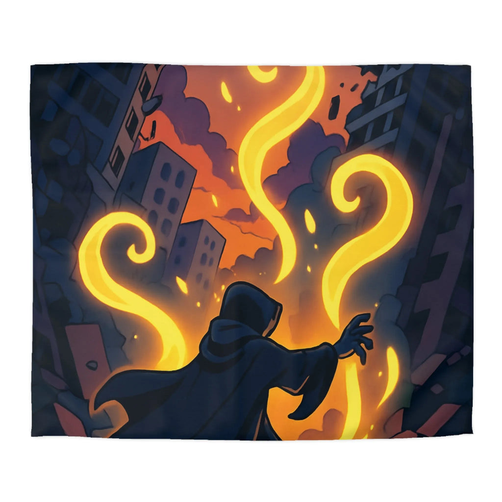 Housse de Couette Microfibre Art Graphique Contemporain Style Décoratif Chambre Tendance