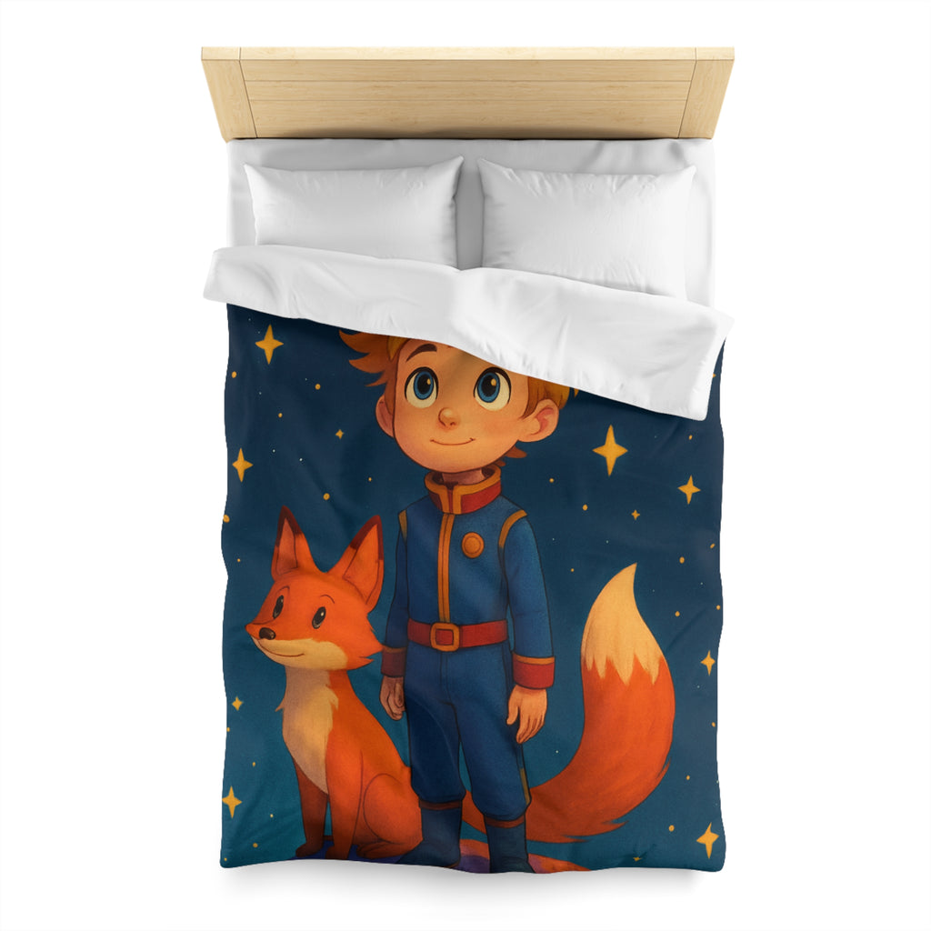 Housse de Couette Microfibre Design Artistique Moderne Décoration Chambre Confort Premium