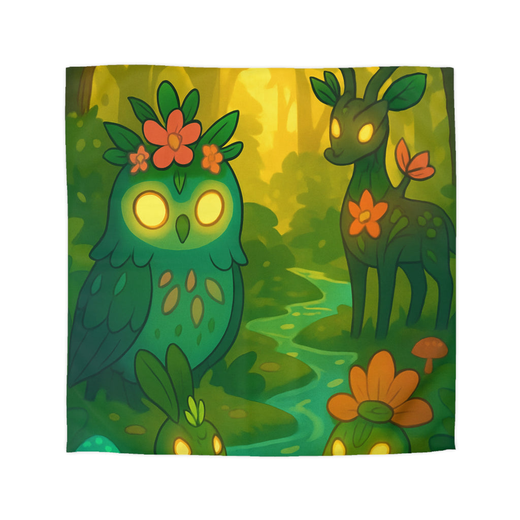 Housse de Couette Microfibre Illustration Unique Design Moderne Décoration Intérieure Raffinée