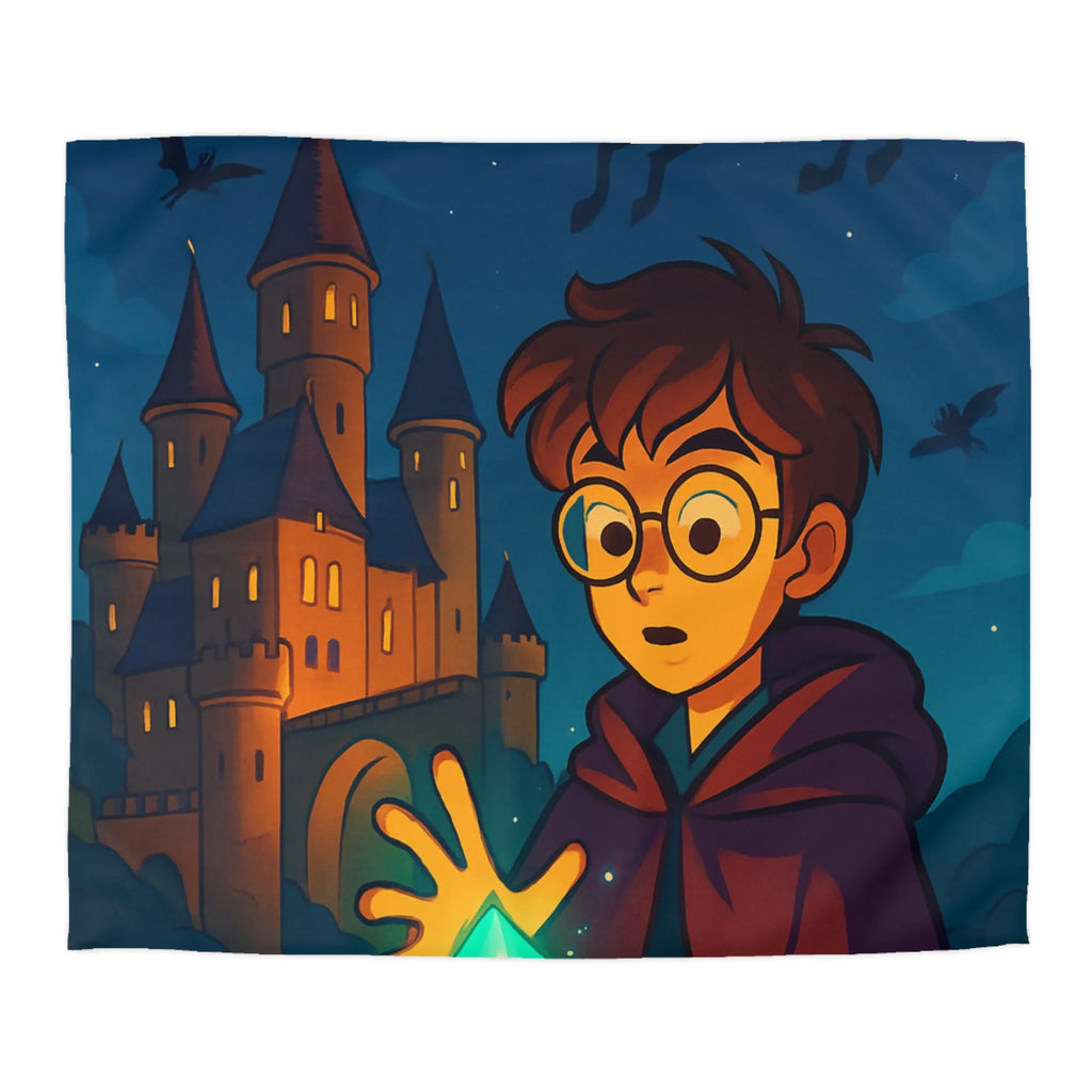 Housse de Couette Microfibre Art Graphique Contemporain Style Décoratif Chambre Tendance