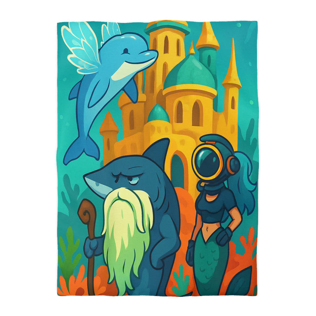 Housse de Couette Microfibre Création Artistique Moderne Design Exclusif Décoration Chambre