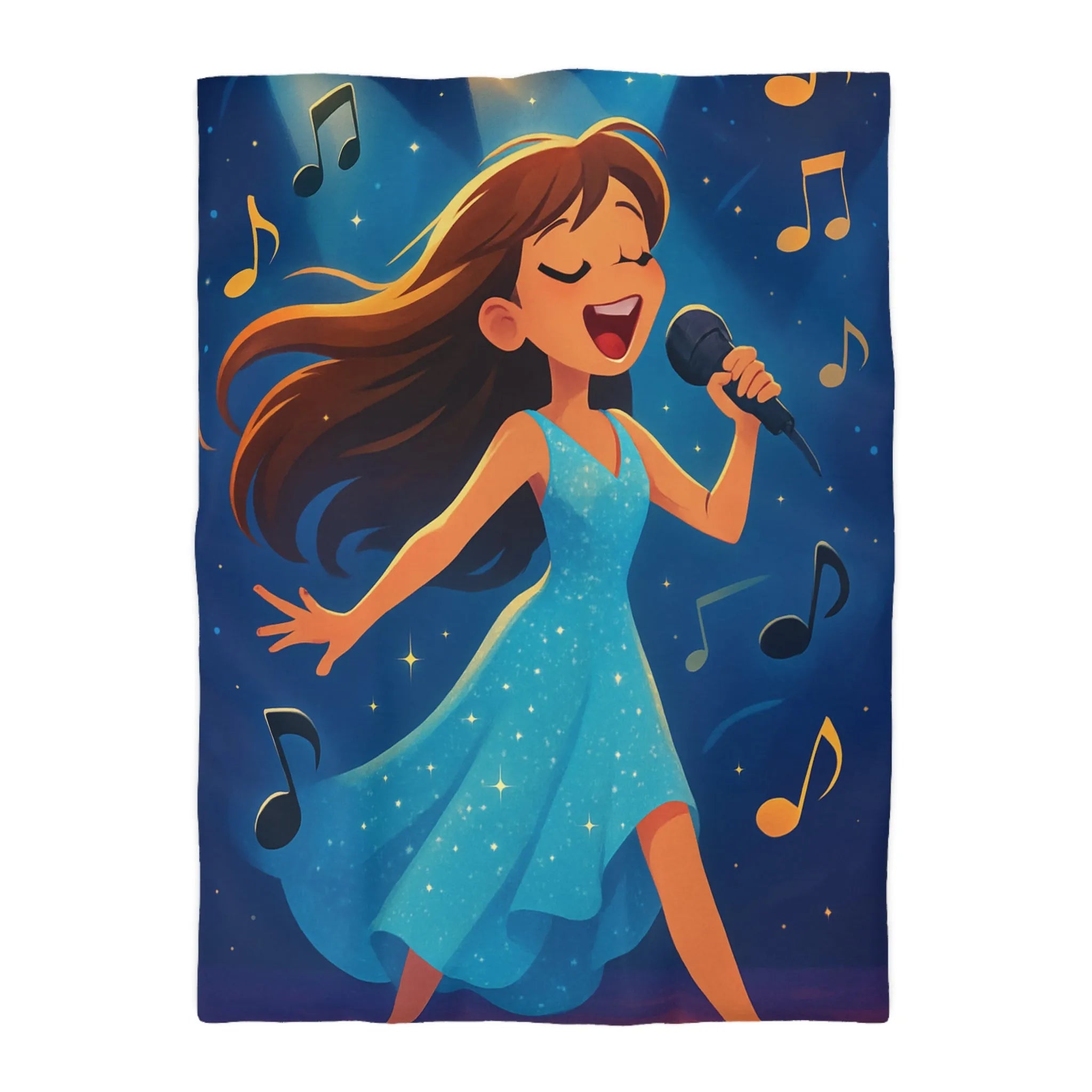 Housse de Couette Microfibre Art Graphique Contemporain Style Décoratif Chambre Tendance