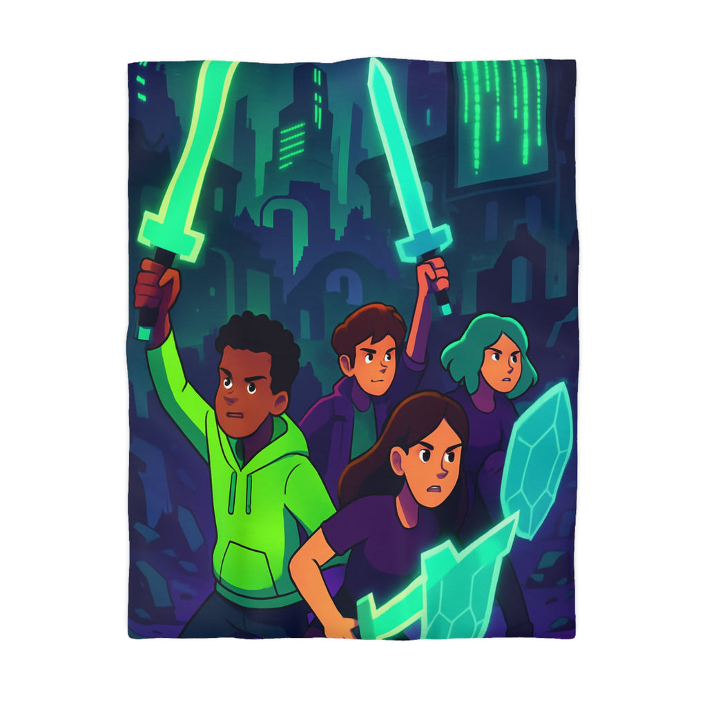 Housse de Couette Microfibre Création Artistique Moderne Design Exclusif Décoration Chambre