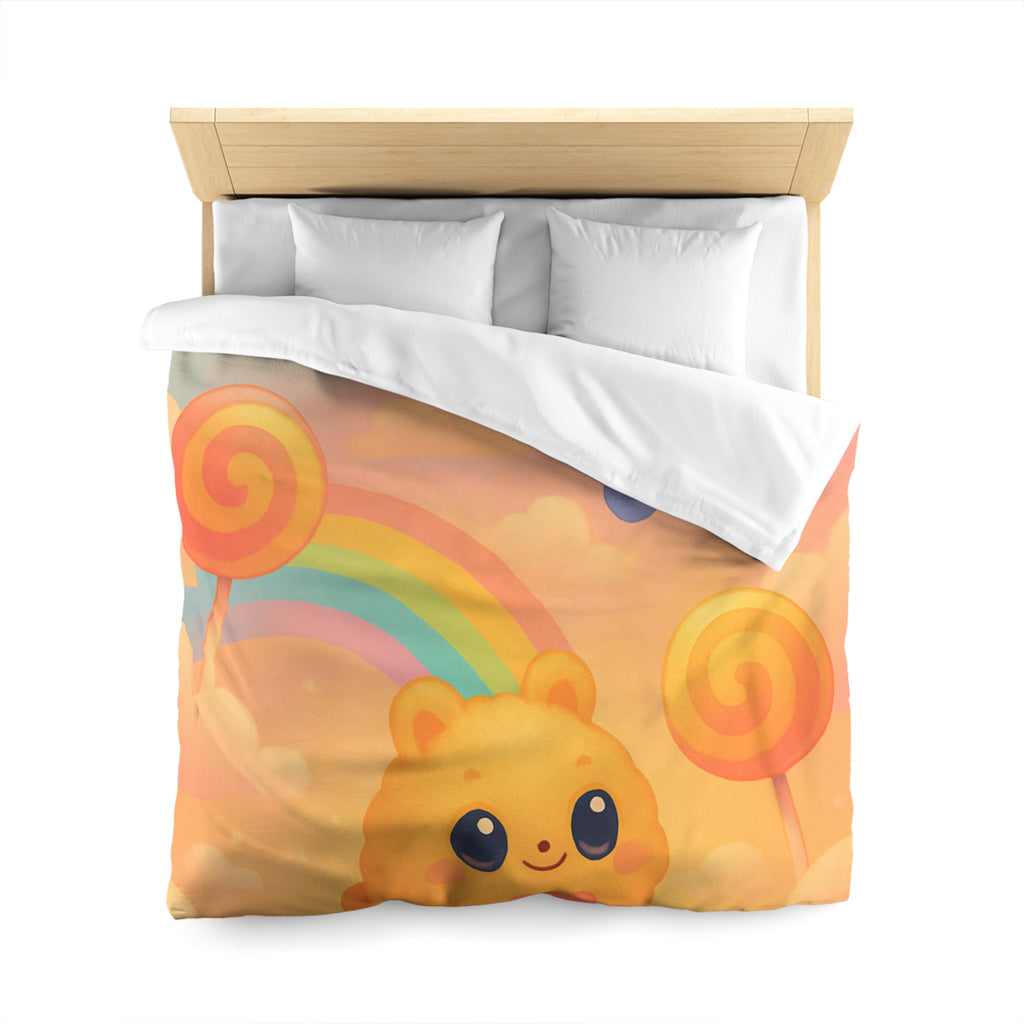 Housse de Couette Microfibre Design Artistique Moderne Décoration Chambre Confort Premium