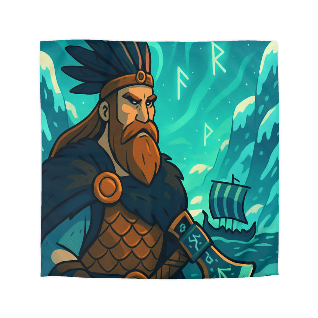 Housse de Couette Microfibre Illustration Unique Design Moderne Décoration Intérieure Raffinée