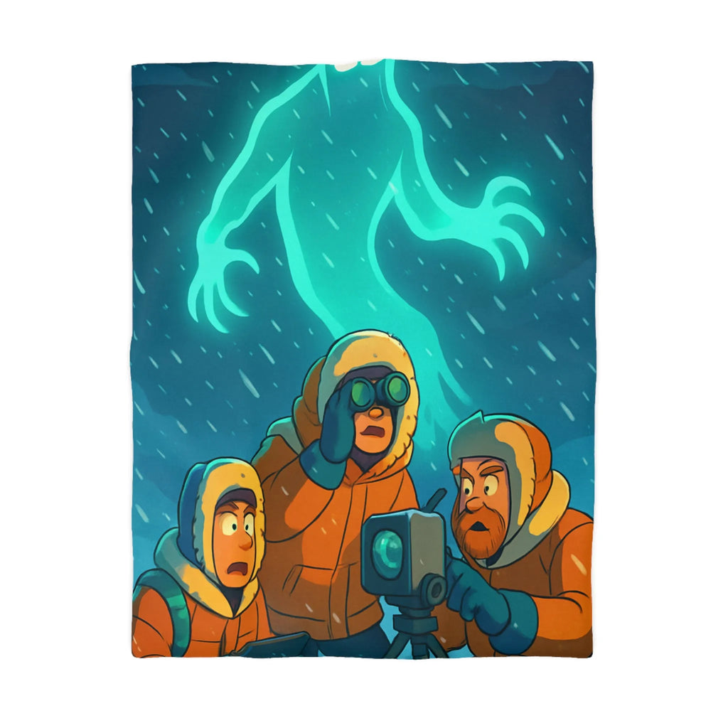 Explorez l'aventure arctique avec trois explorateurs et un mystérieux fantôme lumineux