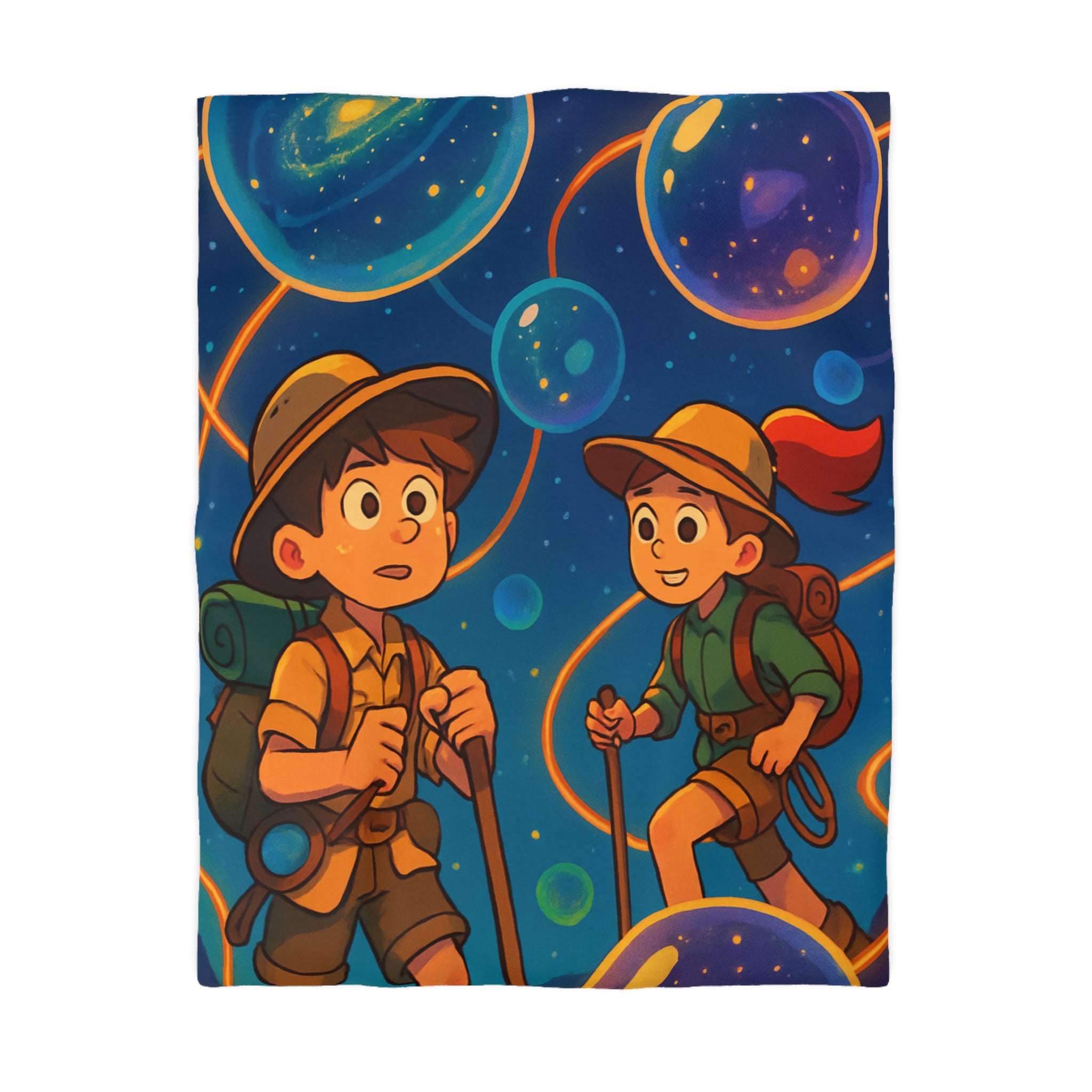 Housse de Couette Microfibre Création Artistique Moderne Design Exclusif Décoration Chambre