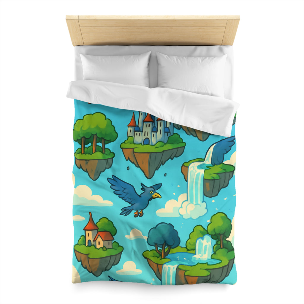 Housse de Couette Microfibre Création Artistique Moderne Design Exclusif Décoration Chambre