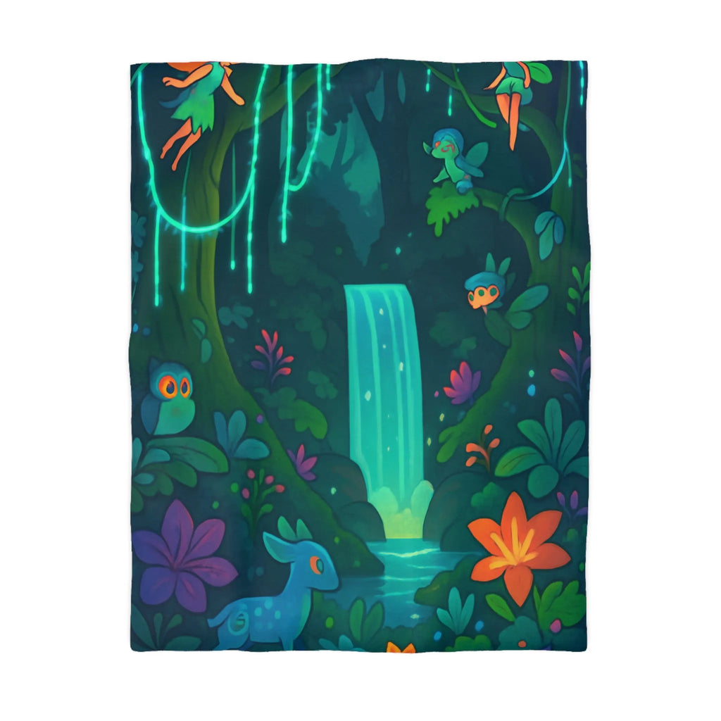 Housse de Couette Microfibre Art Graphique Contemporain Style Décoratif Chambre Tendance