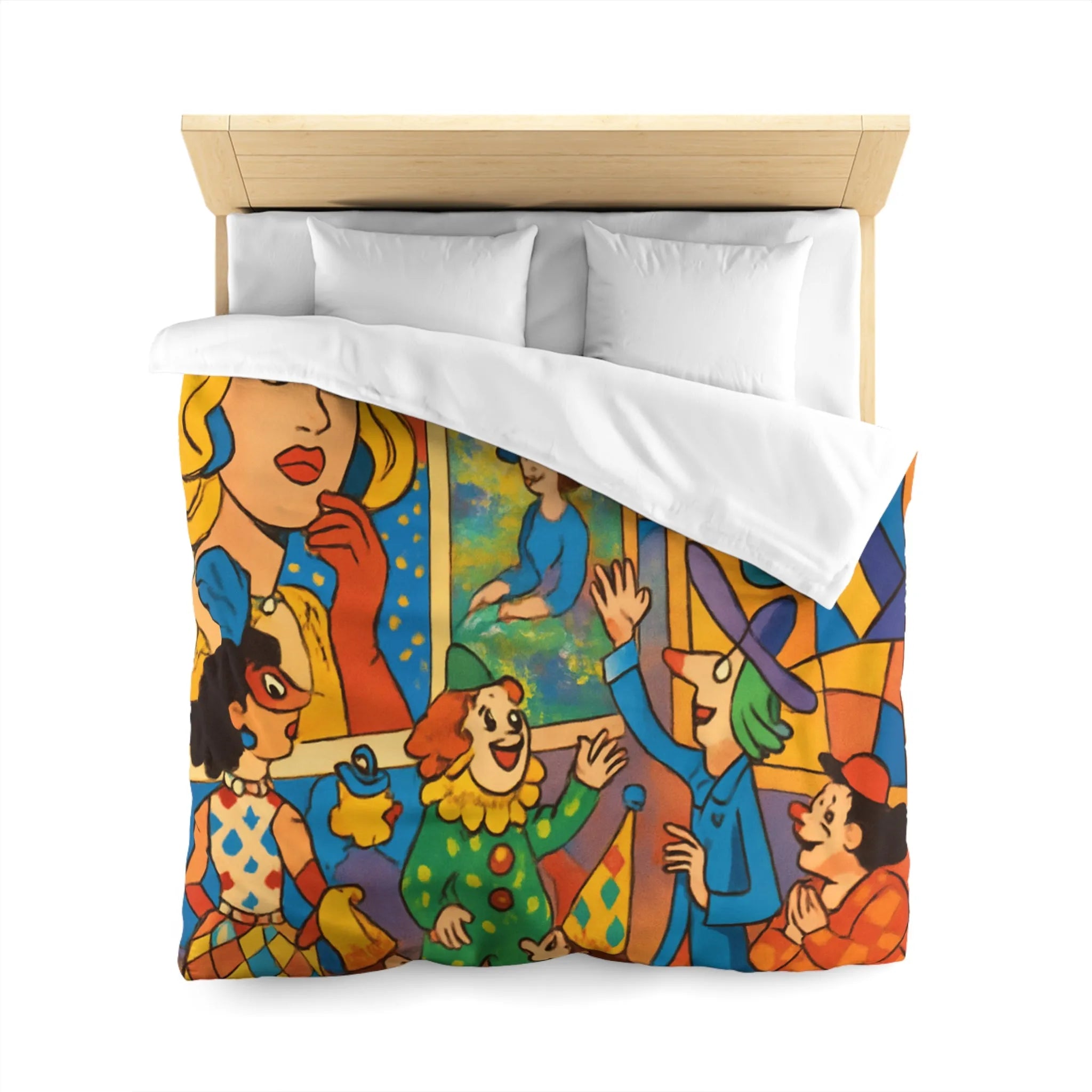 Égayez Votre Chambre avec une Housse de Couette Inspirée de l'Art du Cirque