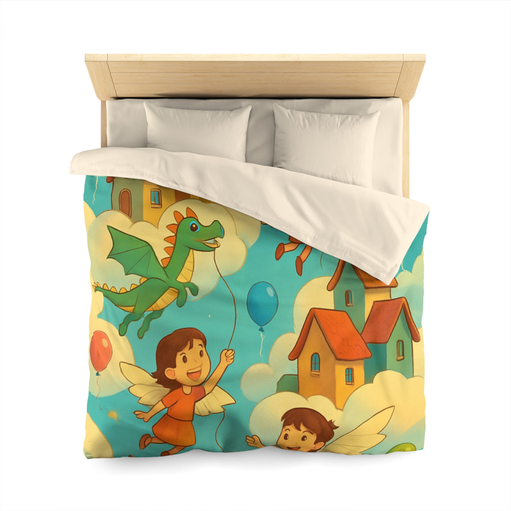 Housse de Couette Microfibre Création Artistique Moderne Design Exclusif Décoration Chambre