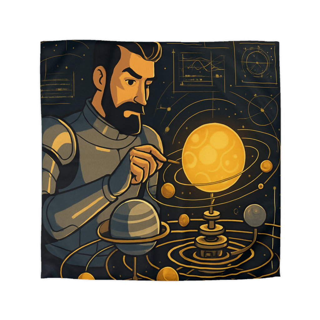 Housse de Couette Microfibre Illustration Unique Design Moderne Décoration Intérieure Raffinée