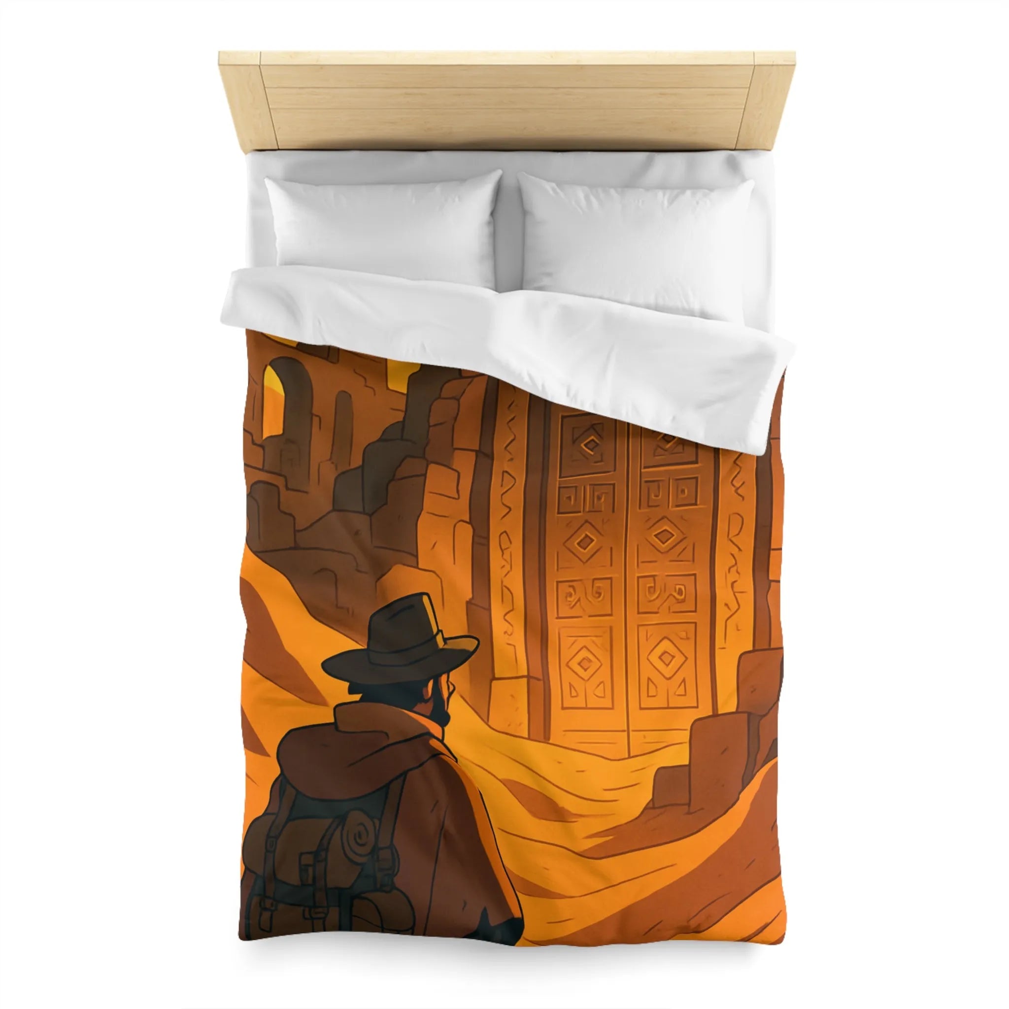 Housse de Couette Microfibre Création Artistique Moderne Design Exclusif Décoration Chambre