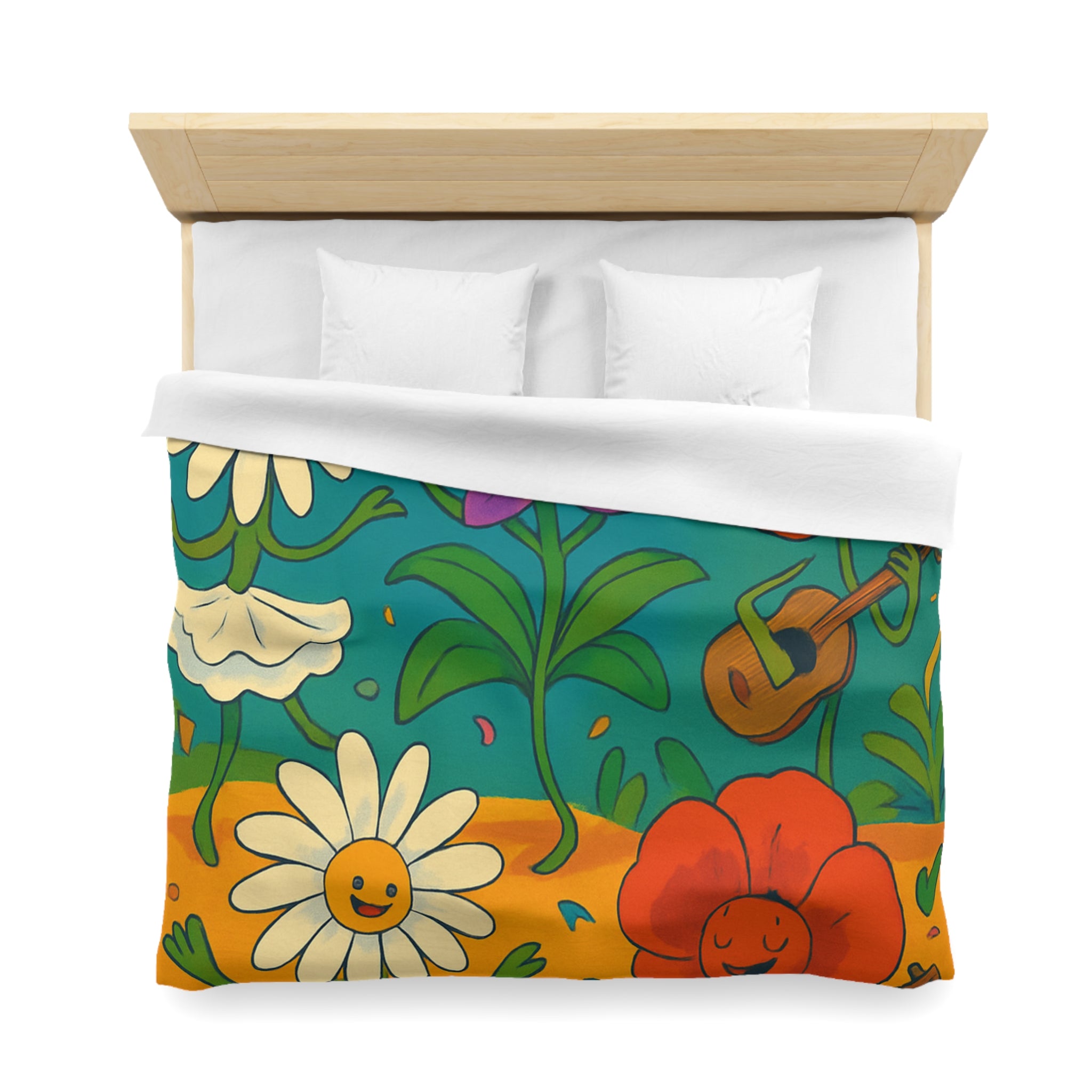 Housse de Couette Microfibre Création Artistique Moderne Design Exclusif Décoration Chambre