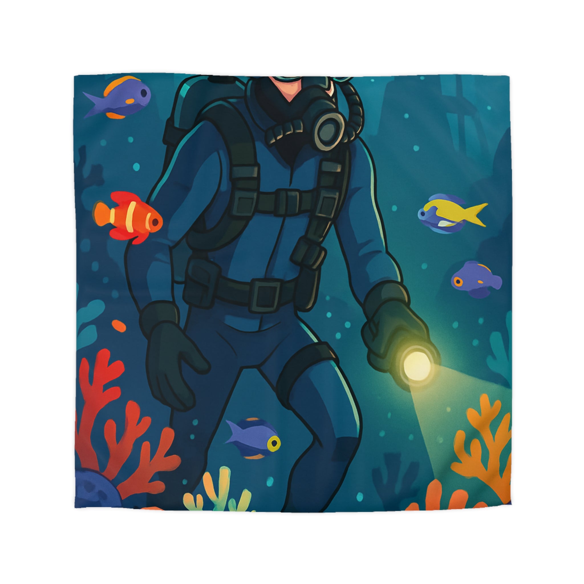 Housse de Couette Microfibre Design Artistique Moderne Décoration Chambre Confort Premium