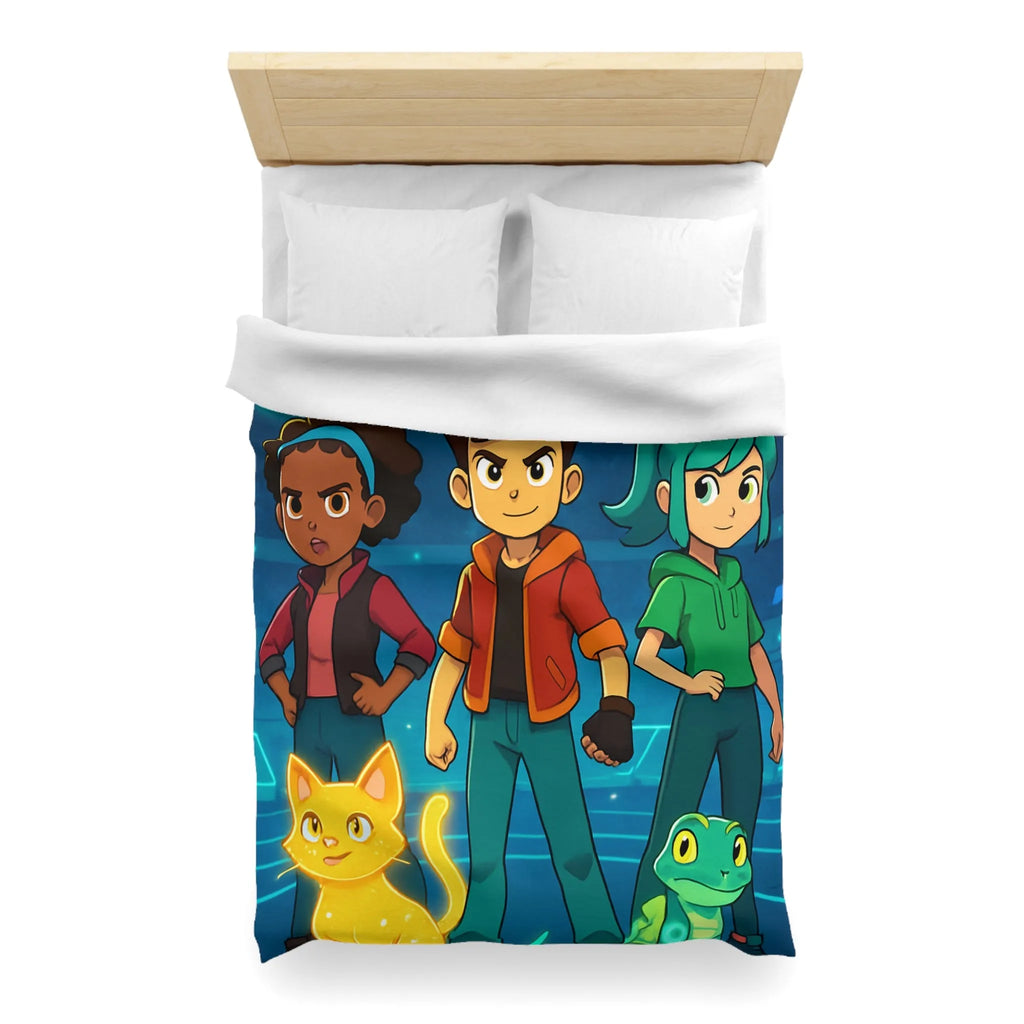 Housse de Couette Microfibre Création Artistique Moderne Design Exclusif Décoration Chambre