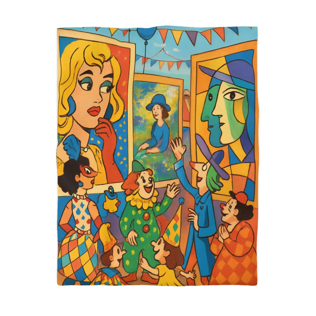 Égayez Votre Chambre avec une Housse de Couette Inspirée de l'Art du Cirque