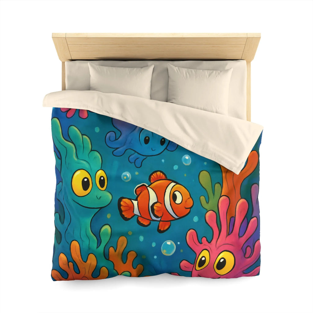 Explorez un Récif Abondant avec Poissons Sourire pour Chambre Enfant Enchantée