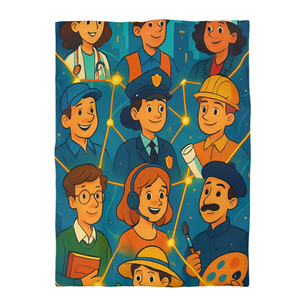 Creative Profession Patterns for Cozy Bedroom Decor Embracing Diverse Career Choices