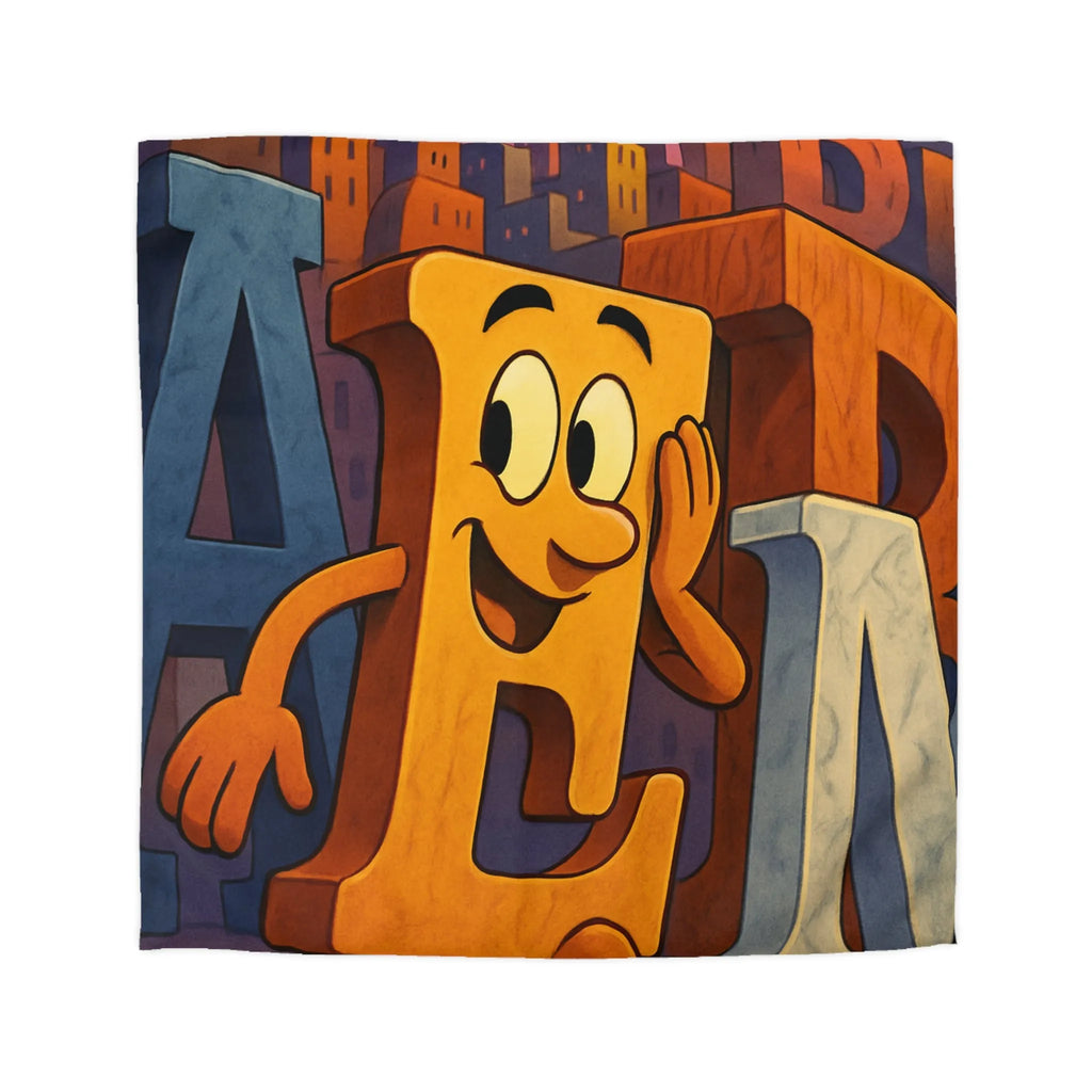 Housse de Couette Microfibre Art Graphique Contemporain Style Décoratif Chambre Tendance