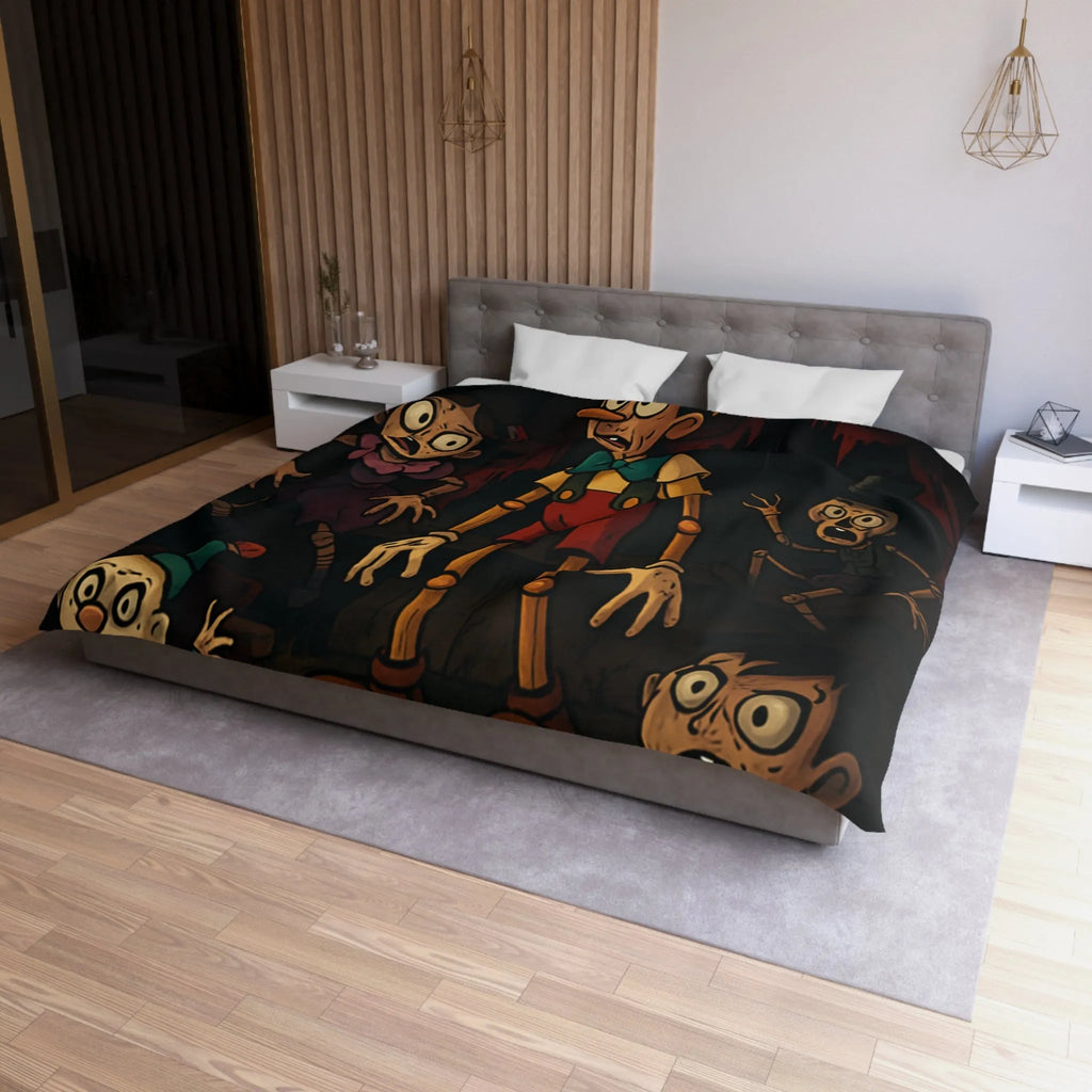 Housse de Couette Microfibre Création Artistique Moderne Design Exclusif Décoration Chambre