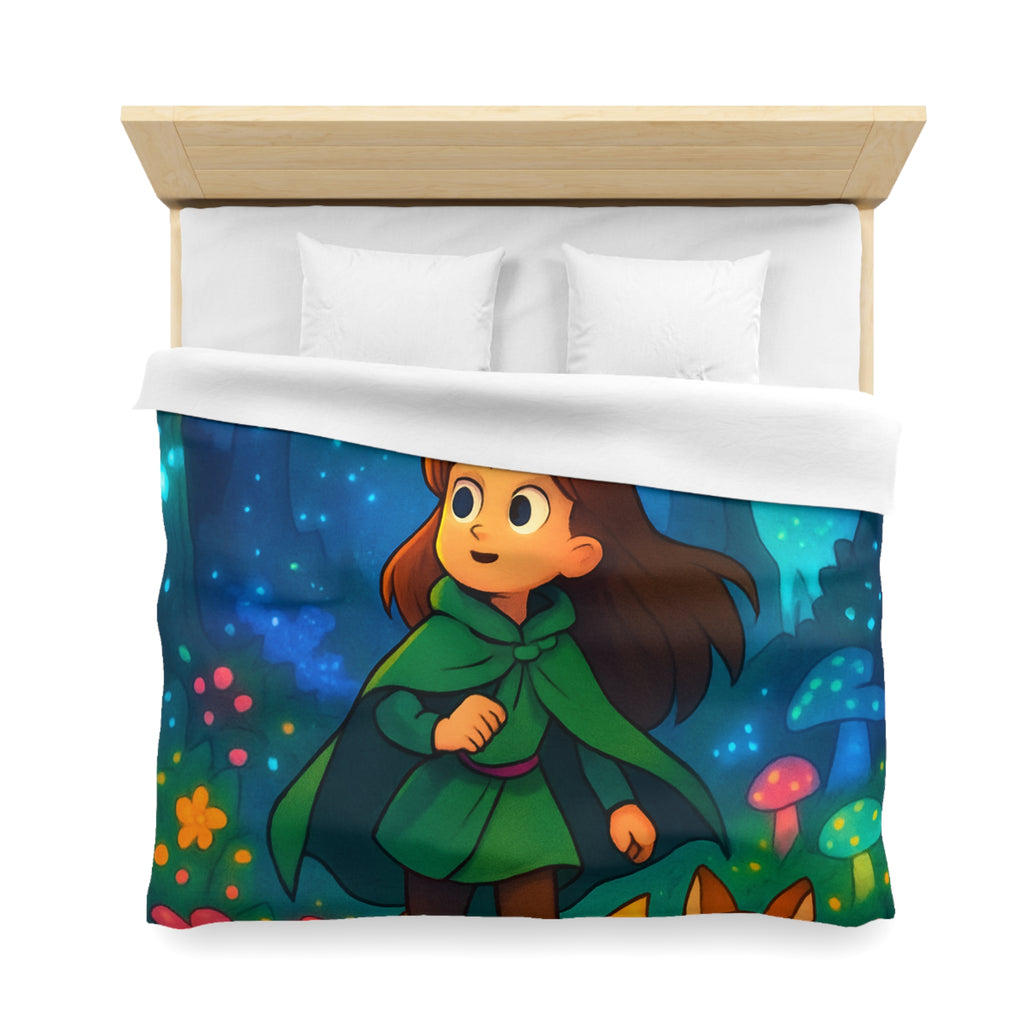 Housse de Couette Microfibre Design Artistique Moderne Décoration Chambre Confort Premium