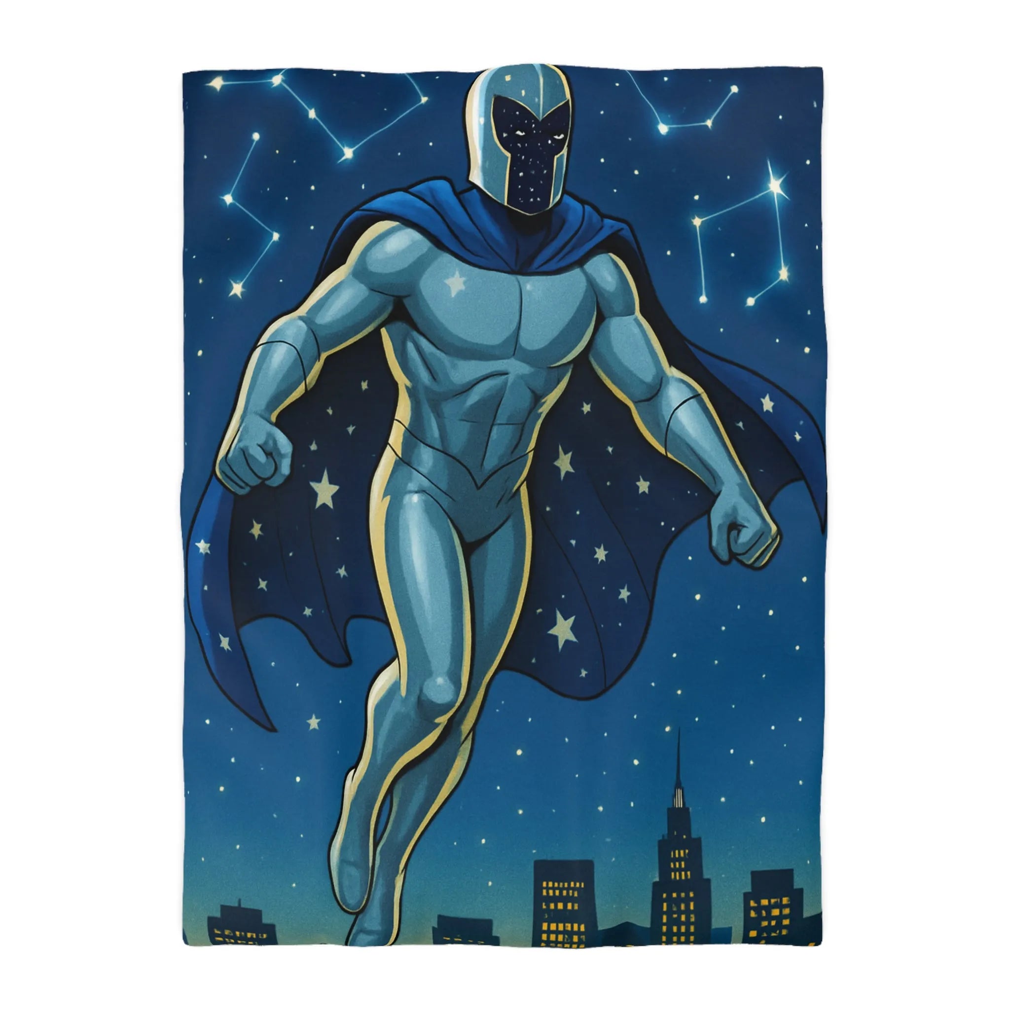 Housse de Couette Microfibre Art Graphique Contemporain Style Décoratif Chambre Tendance